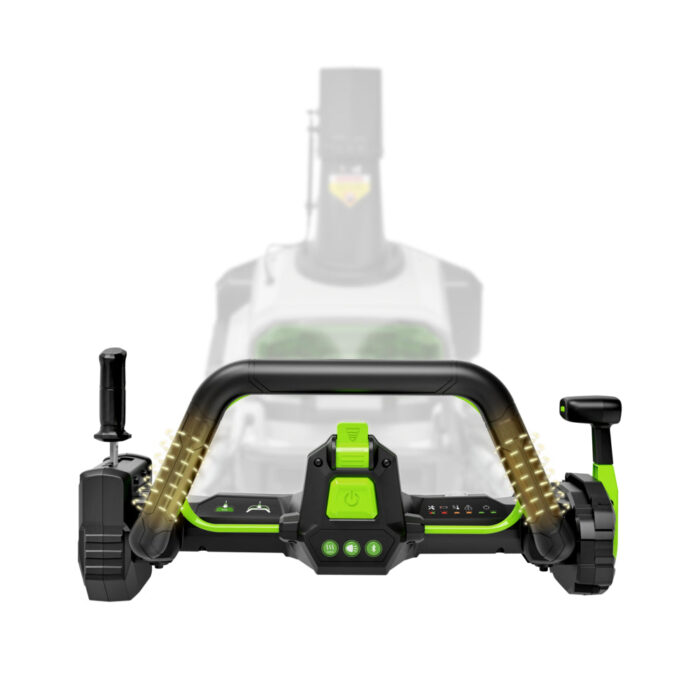 SNT2134 EGO 21IN FLAGSHIP SINGLE STAGE SNOW BLOWER 24 0109 ON WHITE HEATED HANDLE 1000x1000 RGB