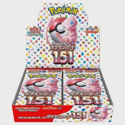 pokemon 151 japanese booster box sv2a 110360