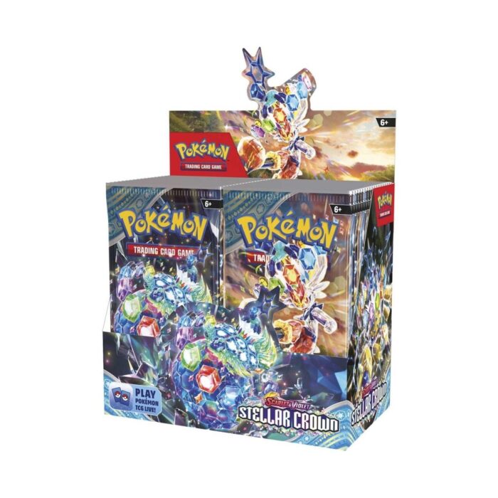 pokemon scarlet violet stellar crown booster box 680285