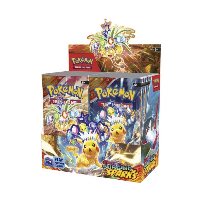 pokemon scarlet violet surging sparks booster box 572468